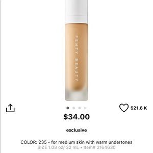 NWOB Fenty Foundation 235